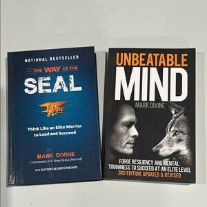 The Way of the SEAL Book and Unbeatable Mind